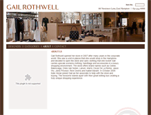 Tablet Screenshot of gailrothwelleh.com